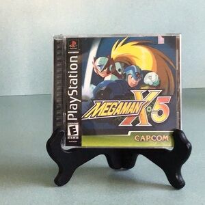 PlayStation Megaman X 5 by Capcom content rated for EVERYONE